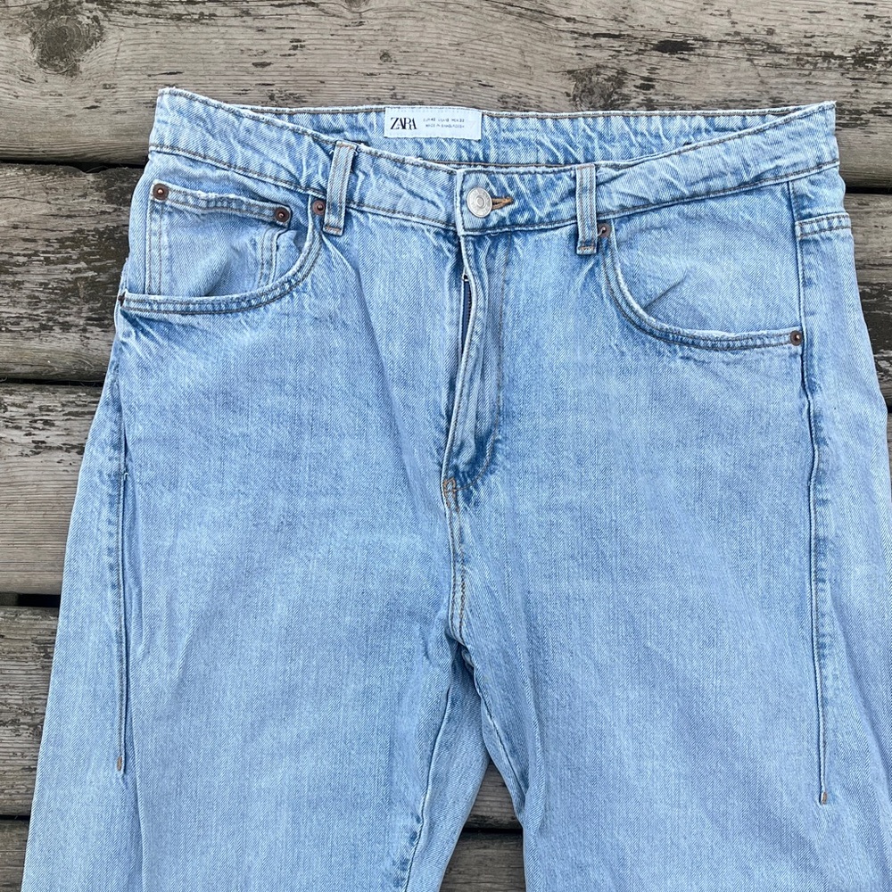 Zara Baggy Straight Leg Jeans - Picture 4 of 8